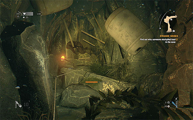 When you are exploring underwater caves remember to surface regularly - Strange Noises | Side quests - Jasirs Farm - Jasirs Farm | Side Quests - Dying Light: The Following Game Guide