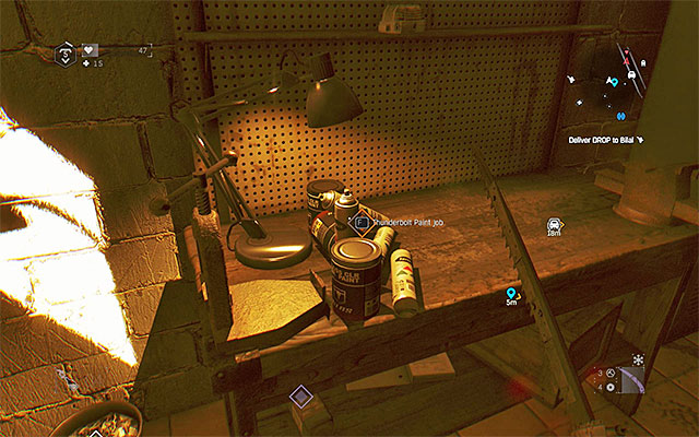 Thunderbolt Paint Job - you must get inside the closed perimeter with some transformers inside, and afterwards jump to the near ledge - Paint Jobs and Accessories | Secrets - Secrets and Achievements - Dying Light: The Following Game Guide