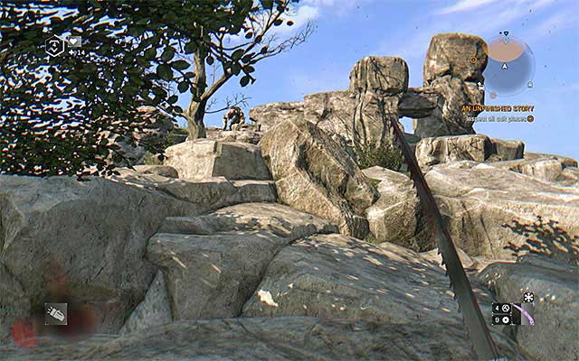 Reach the top and avoid unnecessary fights with the Infected. - An Unfinished Story | Main story - Main story - Dying Light: The Following Game Guide