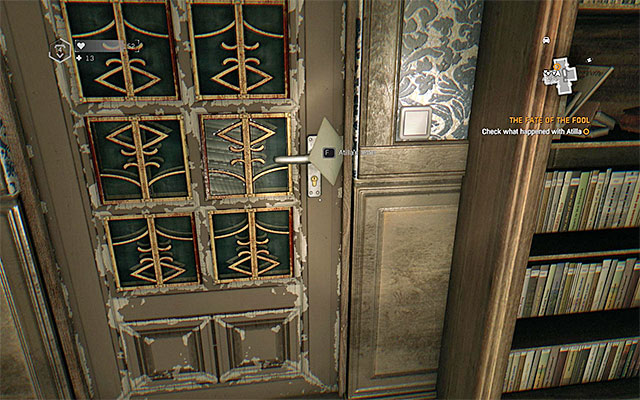 You will find the letter between the door and the frame. - The Fate of the Fool | Main story - Main story - Dying Light: The Following Game Guide
