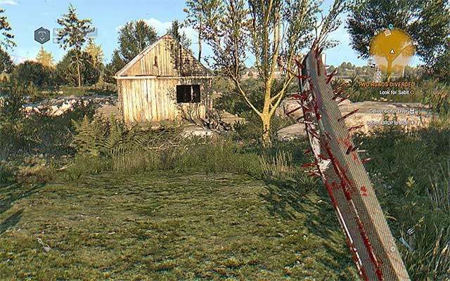 Talk to Jasir about herbalist Sabit and begin your search - Two Roads Diverged | Side quests - Jasirs Farm - Jasirs Farm | Side Quests - Dying Light: The Following Game Guide