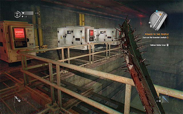 Room with the second switch - Power to the People | Side quests - The Gas Station - The Gas Station | Side Quests - Dying Light: The Following Game Guide