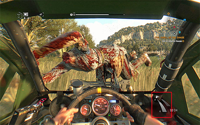 There are certain limitations to the usage of buggy, because it needs fuel - How to fill the car with gas? | Additional novelties of The Following - Additional Novelties of The Following - Dying Light: The Following Game Guide