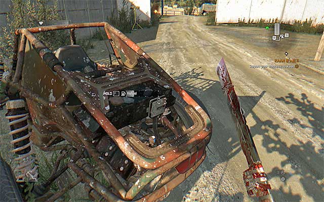 After you find fuel, you still need to fill your cars tank - How to fill the car with gas? | Additional novelties of The Following - Additional Novelties of The Following - Dying Light: The Following Game Guide