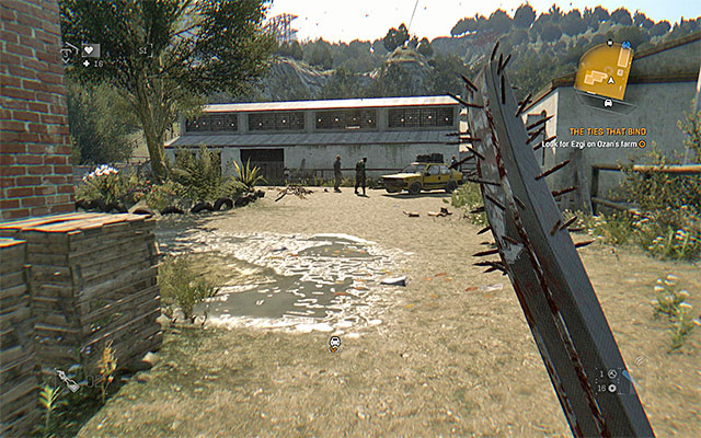 Kill all of the zombies in Ozans homestead - The Ties That Bind | Side quests - Jasirs Farm - Jasirs Farm | Side Quests - Dying Light: The Following Game Guide