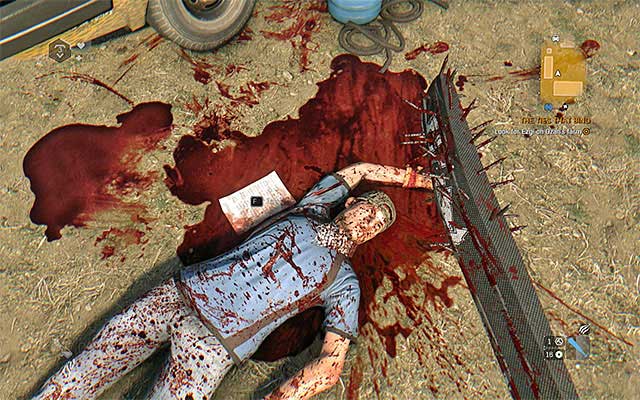 This is where you find Ozan - The Ties That Bind | Side quests - Jasirs Farm - Jasirs Farm | Side Quests - Dying Light: The Following Game Guide