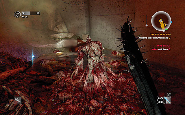 The way towards the hive is, relatively, linear and you should have no major problems with determining the correct route - The Ties That Bind | Side quests - Jasirs Farm - Jasirs Farm | Side Quests - Dying Light: The Following Game Guide