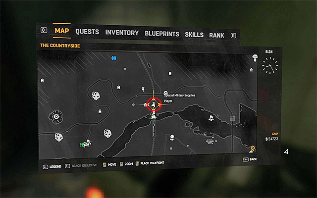 The Blueprint can be found inside a wagon in the southern part of the map - How to Get The Best Parts? | The Buggy - The Buggy - Dying Light: The Following Game Guide