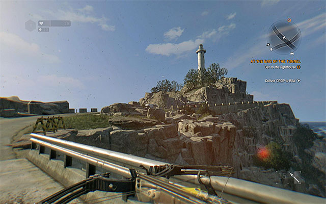 The route leading to the lighthouse. - At the End of the Tunnel | Main story - Main story - Dying Light: The Following Game Guide