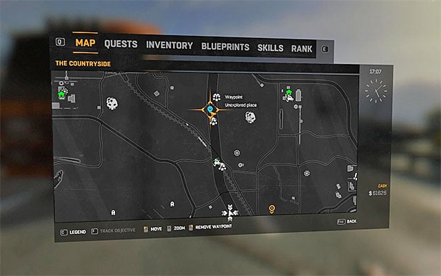 The last place you must visit is the destroyed segment of the highway, which can be seen on the above screenshot - Hidden ending | Game endings - Game endings - Dying Light: The Following Game Guide