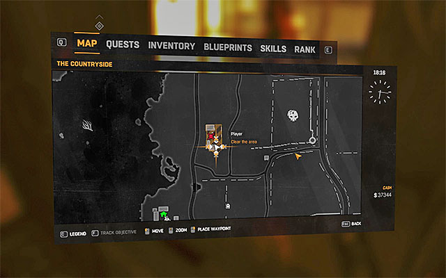 Holler can be found at the household located at the northern section of the map, shown on the above screenshot - How to defeat Holler? | Side quests - Other locations - Other locations | Side Quests - Dying Light: The Following Game Guide