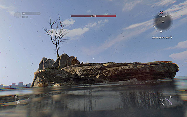 You must climb the rocks to get to the bosses. - How to defeat David and Goliath? | Side quests - Other locations - Other locations | Side Quests - Dying Light: The Following Game Guide