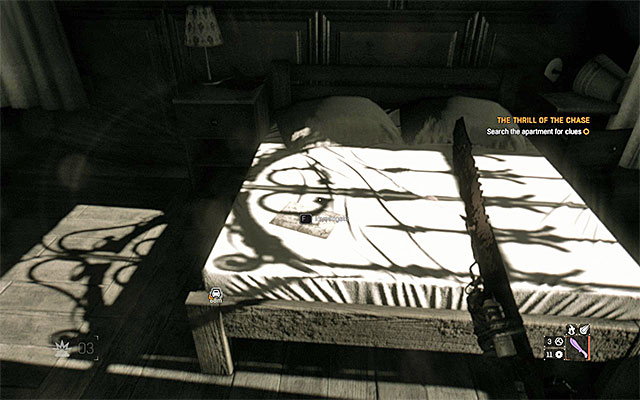 Use survival instinct to find more hints - The Thrill of the Chase | Side quests - Jasirs Farm - Jasirs Farm | Side Quests - Dying Light: The Following Game Guide