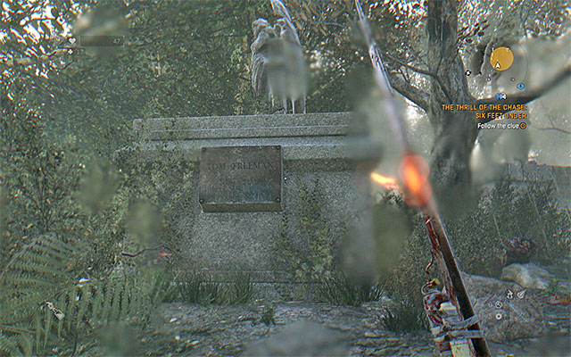 You receive this quest while completing the side quest The Thrill of the Chase - The Thrill of the Chase: Six Feet Under | Side quests - Jasirs Farm - Jasirs Farm | Side Quests - Dying Light: The Following Game Guide