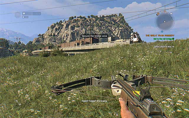 Your destination is the railway bridge - The Great Train Robbery | Side quests - Other locations - Other locations | Side Quests - Dying Light: The Following Game Guide