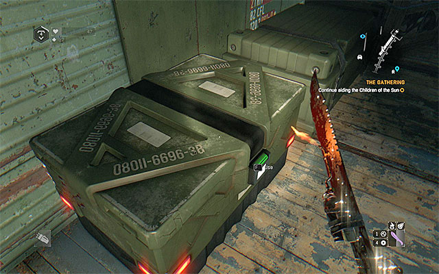 An example of a military crate - How to open military crates? | Additional novelties of The Following - Additional Novelties of The Following - Dying Light: The Following Game Guide