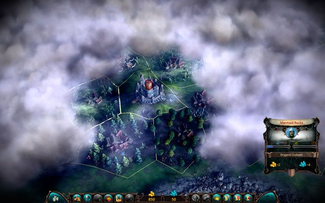 The first thing to get acquainted with is the map - How to Begin? - Eador: Masters of the Broken World - Game Guide and Walkthrough