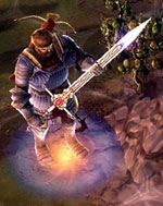 Warriors are heroes adapted to taking in great amounts of damage and dealing deathly blow in melee combat (they can also shoot, but aren't too good at it) - Description - Warrior - Eador: Masters of the Broken World - Game Guide and Walkthrough