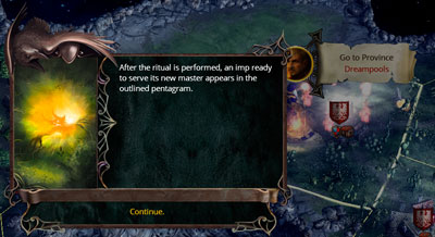 You can perform only one ritual per round as each of them requires a specified break between the next use - Introduction - Rituals - Eador: Masters of the Broken World - Game Guide and Walkthrough