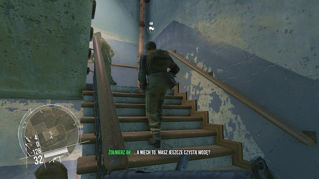 No, I dont have any fresh water. - Mission 8 - Warsaw Calling - Singleplayer campaign mode - Enemy Front - Game Guide and Walkthrough