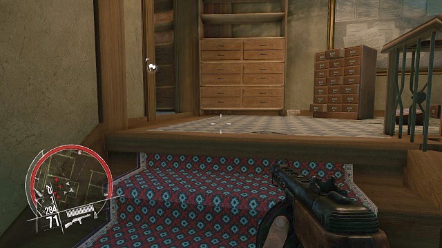 Each floor welcomes you with practically the same things. - Mission 9 - PAST Assault - Singleplayer campaign mode - Enemy Front - Game Guide and Walkthrough