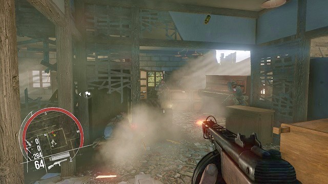 The shredder - Mission 9 - PAST Assault - Singleplayer campaign mode - Enemy Front - Game Guide and Walkthrough