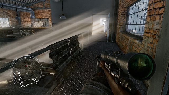 Some sort of wild afterglow. - Mission 10 - Winter in Vemork - Singleplayer campaign mode - Enemy Front - Game Guide and Walkthrough