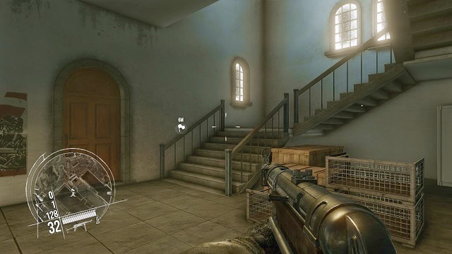 Dear God, how many steps are there? - Mission 10 - Winter in Vemork - Singleplayer campaign mode - Enemy Front - Game Guide and Walkthrough