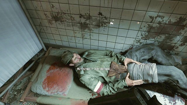 Help him! Hes dying! - Mission 12 - Home Army Victorious - Singleplayer campaign mode - Enemy Front - Game Guide and Walkthrough