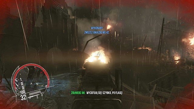 Yes, run! Cowards! - Mission 12 - Home Army Victorious - Singleplayer campaign mode - Enemy Front - Game Guide and Walkthrough