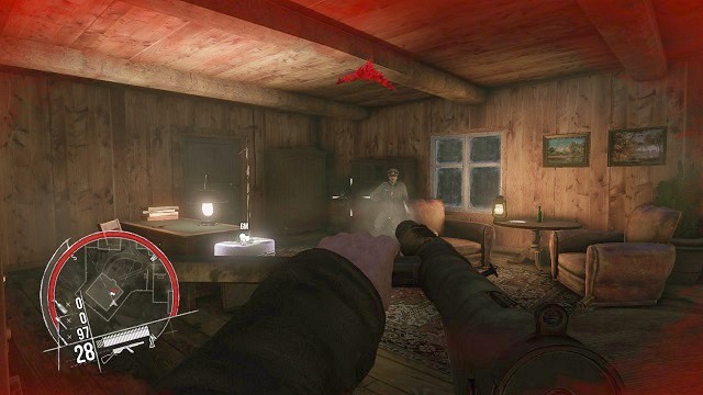 A duel! The first one to shoot gets to live! - Mission 13 - V2 Attack - Singleplayer campaign mode - Enemy Front - Game Guide and Walkthrough