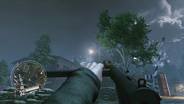 Is he blind or what? - Mission 14 - Fire from the Sky - Singleplayer campaign mode - Enemy Front - Game Guide and Walkthrough