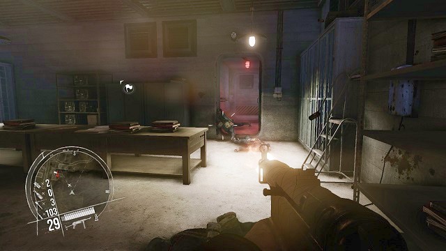 Dont lean out! - Mission 14 - Fire from the Sky - Singleplayer campaign mode - Enemy Front - Game Guide and Walkthrough