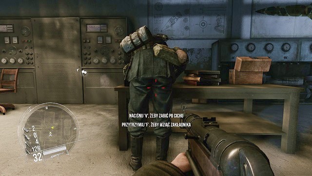 And wheres the option kick his ass ? - Mission 14 - Fire from the Sky - Singleplayer campaign mode - Enemy Front - Game Guide and Walkthrough