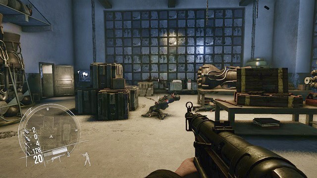 Enough playing the assassin and the victim with you guys. - Mission 14 - Fire from the Sky - Singleplayer campaign mode - Enemy Front - Game Guide and Walkthrough