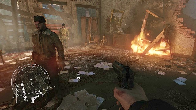 You want to stay here? Your choice. - Mission 15 - The Final Day - Singleplayer campaign mode - Enemy Front - Game Guide and Walkthrough