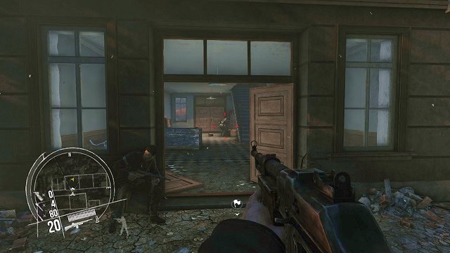 Here you are! - Mission 16 - The Fall of Warsaw - Singleplayer campaign mode - Enemy Front - Game Guide and Walkthrough