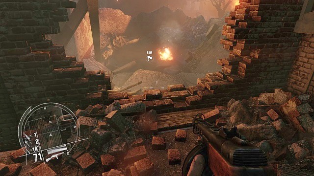 The exit? At last! - Mission 16 - The Fall of Warsaw - Singleplayer campaign mode - Enemy Front - Game Guide and Walkthrough