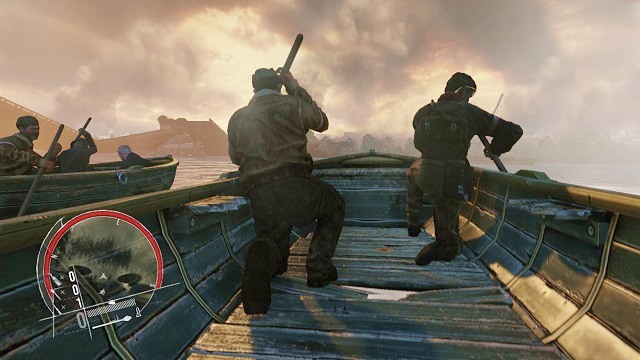 A close one, lads. - Mission 16 - The Fall of Warsaw - Singleplayer campaign mode - Enemy Front - Game Guide and Walkthrough