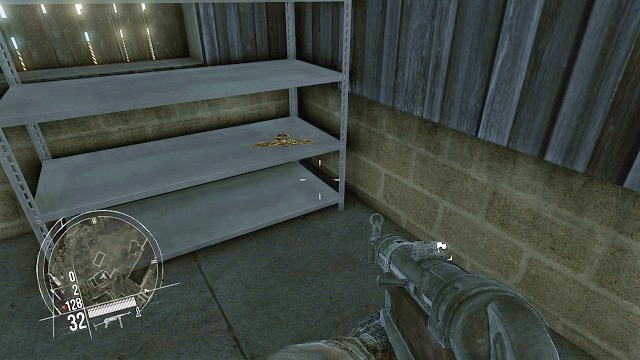 The location of the 3rd secret. - Mission 10 - Collectibles - Enemy Front - Game Guide and Walkthrough