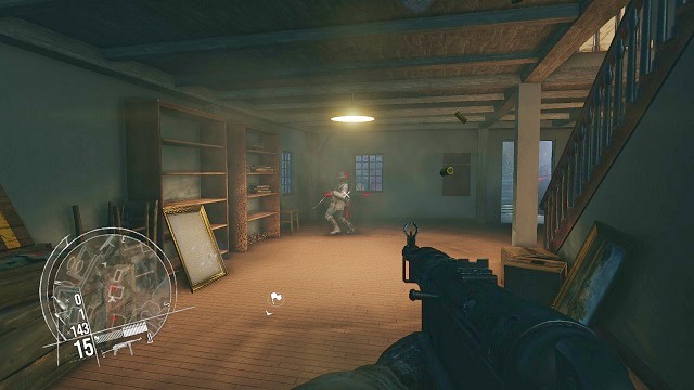 Those contortions... - Mission 11 - Fortress at Oscarsborg - Singleplayer campaign mode - Enemy Front - Game Guide and Walkthrough