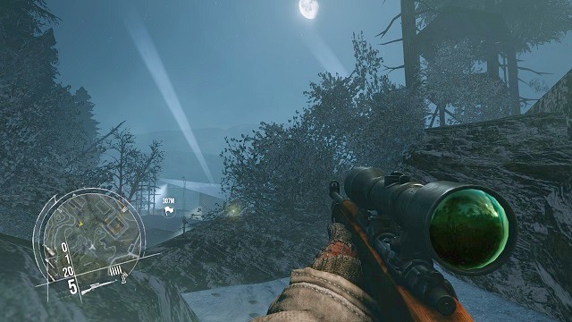 A base without a watchman on top of a watchtower? Thats weird... - Mission 11 - Fortress at Oscarsborg - Singleplayer campaign mode - Enemy Front - Game Guide and Walkthrough