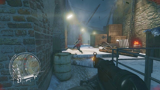 What a backflip! - Mission 11 - Fortress at Oscarsborg - Singleplayer campaign mode - Enemy Front - Game Guide and Walkthrough