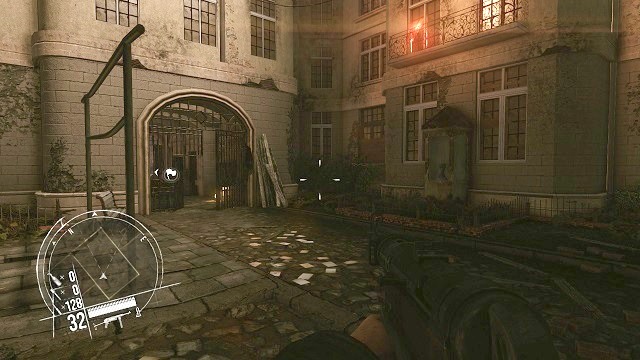 The heart of the enemy forces. Excellent! - Mission 1 - The First Victory - The single player campaign mode - Enemy Front - Game Guide and Walkthrough