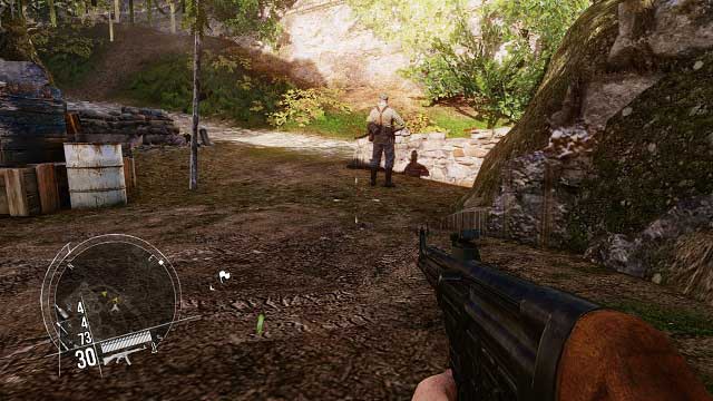 Do not turn back, buddy. Ever! - Mission 3 - French Resistance - The single player campaign mode - Enemy Front - Game Guide and Walkthrough