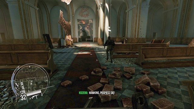 First the back, now the front. - Mission 4 - Siege of St Cross - The single player campaign mode - Enemy Front - Game Guide and Walkthrough