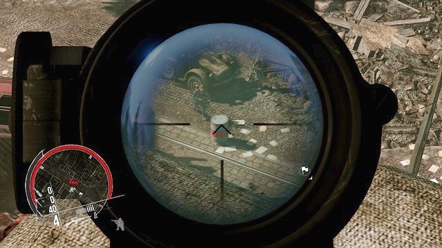 Bye, bye. - Mission 4 - Siege of St Cross - The single player campaign mode - Enemy Front - Game Guide and Walkthrough