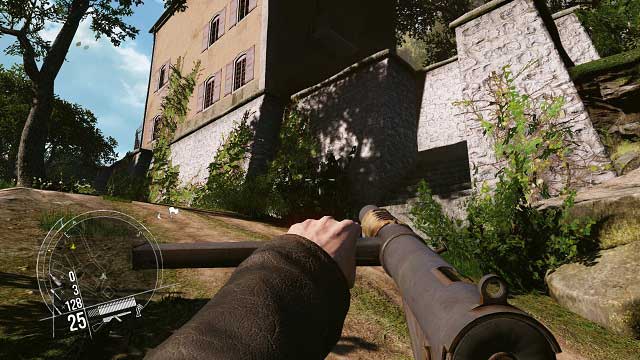 The freedom of choice is crucial. - Mission 7 - Chateau Assault in Loue Valley - The single player campaign mode - Enemy Front - Game Guide and Walkthrough