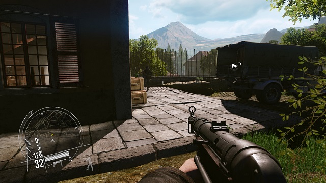 Just do not turn back, now... - Mission 7 - Chateau Assault in Loue Valley - The single player campaign mode - Enemy Front - Game Guide and Walkthrough