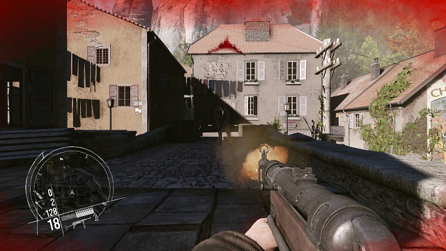 Down, off your feet! - Mission 7 - Chateau Assault in Loue Valley - The single player campaign mode - Enemy Front - Game Guide and Walkthrough